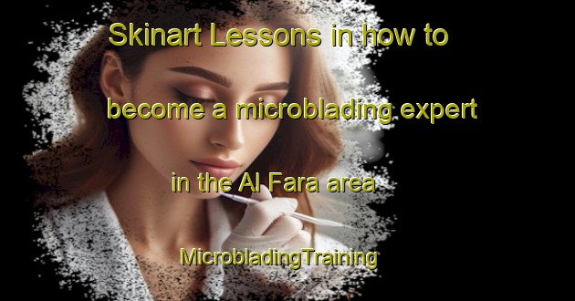 Skinart Lessons in how to become a microblading expert in the Al Fara area | MicrobladingTraining | MicrobladingClasses | SkinartTraining-United Arab Emirates