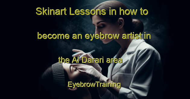 Skinart Lessons in how to become an eyebrow artist in the Al Darari area | EyebrowTraining | EyebrowClasses | SkinartTraining-United Arab Emirates