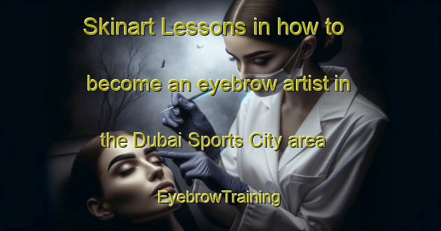 Skinart Lessons in how to become an eyebrow artist in the Dubai Sports City area | EyebrowTraining | EyebrowClasses | SkinartTraining-United Arab Emirates