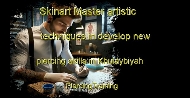 Skinart Master artistic techniques in develop new piercing skills in Khulaybiyah | PiercingTraining | PiercingClasses | SkinartTraining-United Arab Emirates