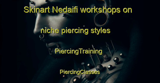 Skinart Nedaifi workshops on niche piercing styles | #PiercingTraining #PiercingClasses #SkinartTraining-United Arab Emirates