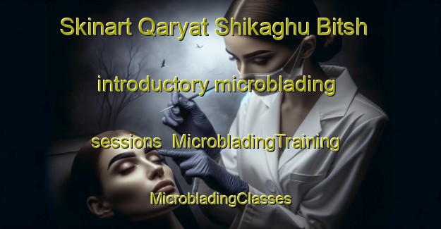 Skinart Qaryat Shikaghu Bitsh introductory microblading sessions | #MicrobladingTraining #MicrobladingClasses #SkinartTraining-United Arab Emirates