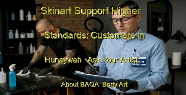 Skinart Support Higher Standards: Customers in Hunaywah - Ask Your Artist About BAQA | Body Art Qualification Authority | BAQA-United Arab Emirates