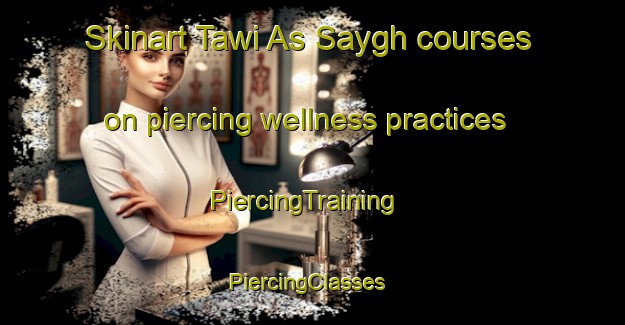 Skinart Tawi As Saygh courses on piercing wellness practices | PiercingTraining | PiercingClasses | SkinartTraining-United Arab Emirates